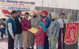 Free Medical Check-up Camp at Ghagga