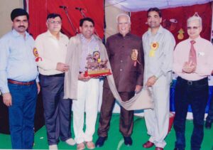 Honored as Guest of Honor  at DAV School, Patran