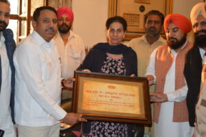 Paying Gratitude to Maharani Preneet Kaur Ji