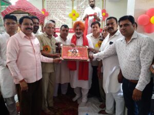 Honoring MLA Samana on the Occasion of Shri Parshuram Jayanti