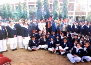 Group Photo with Ex President Shri G.P Chopra Ji and Staff Members